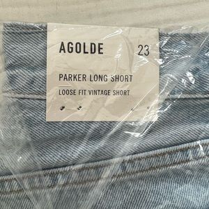 Brand new AGOLDE Parker long shorts - never been worn!